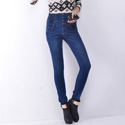 high-waisted elastic waist pants, view 3 - MRSLM