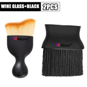 compact car interior detailing brush, view 4 - MRSLM