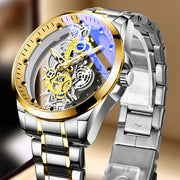 double-sided skeleton automatic watch, view 10 - MRSLM