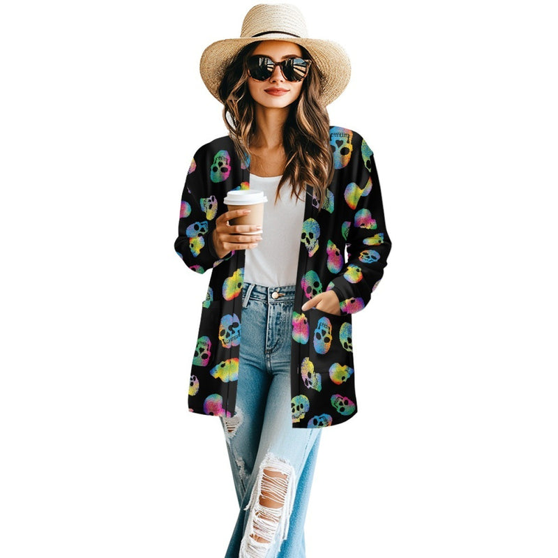 long sleeve cardigan jacket, view 18 - MRSLM