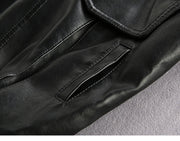 PU leather jacket, view 9 - MRSLM