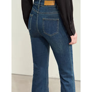 Women's retro slim fit flare jeans, view 9 - MRSLM