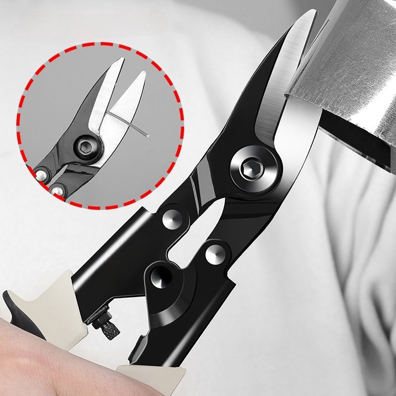 metal sheet cutting scissors, view 9 - MRSLM