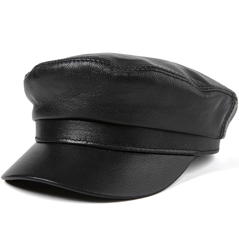 Sheepskin flat-top hat - MRSLM