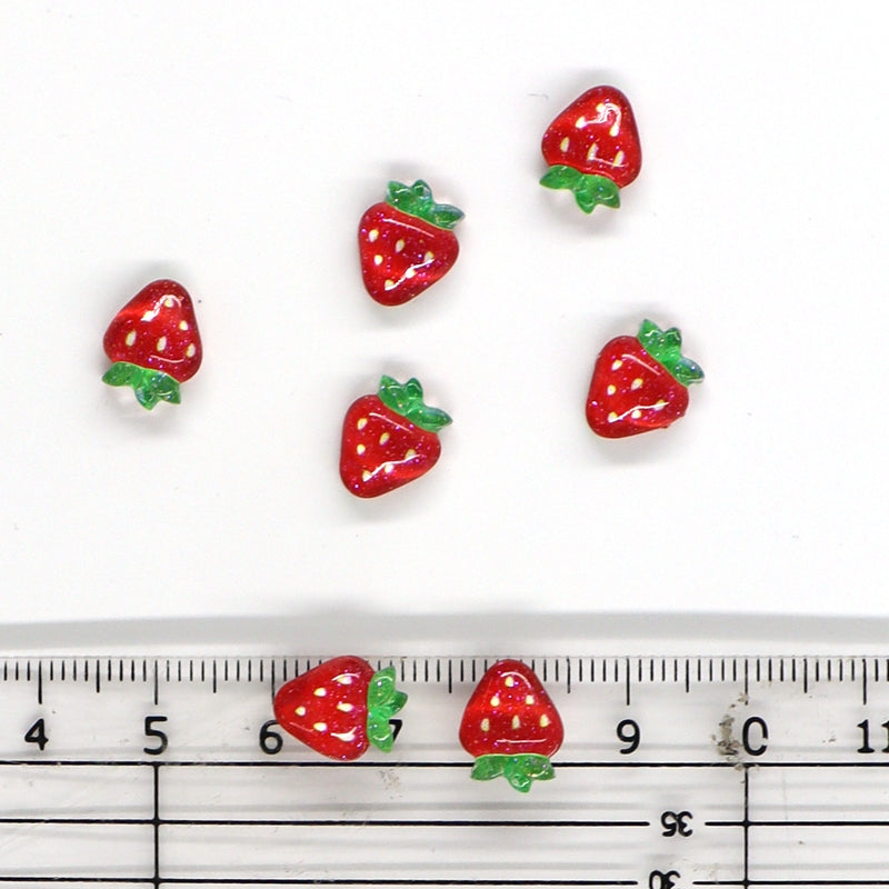 mini fruit resin nail charms, view 9 - MRSLM
