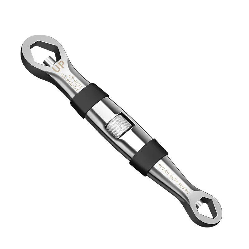 dual-head 23-in-1 adjustable wrench, view 2 - MRSLM