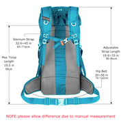 50L hiking backpack, view 11 - MRSLM