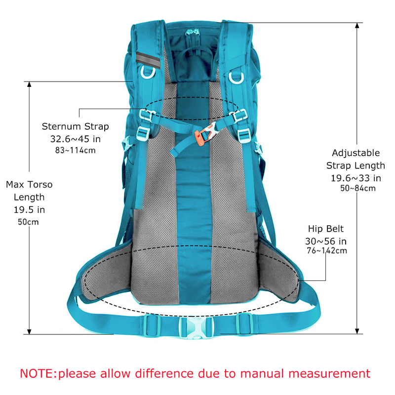 50L hiking backpack, view 11 - MRSLM