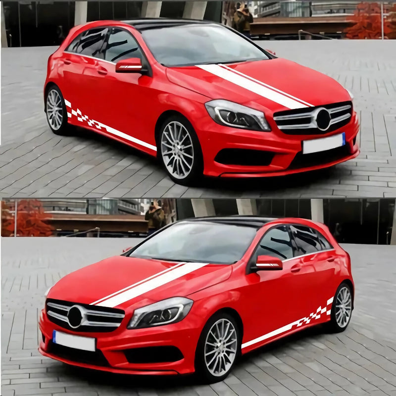racing stripe decal set, view 6 - MRSLM