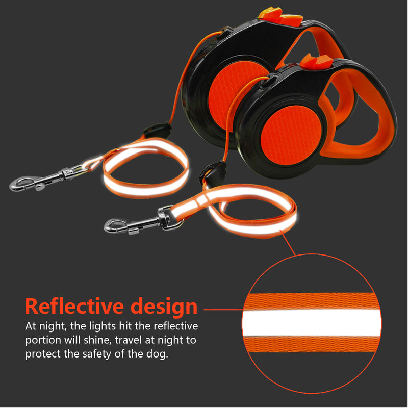 Retractable dog leash, view 4 - MRSLM