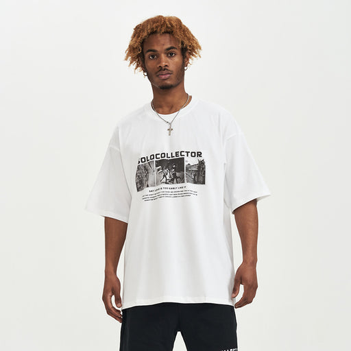 men's loose casual T-shirt - MRSLM