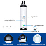 usb rechargeable pet nail grinder, view 3 - MRSLM