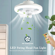 LED ceiling fan light, view 5 - MRSLM