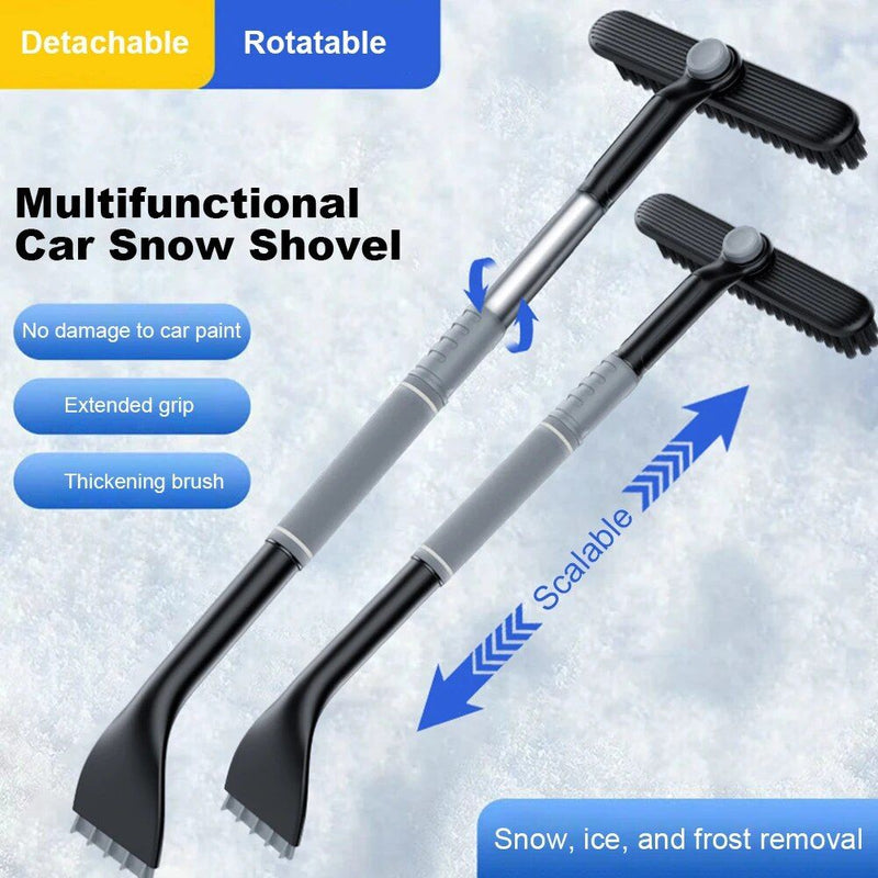 telescopic snow shovel and squeegee, view 5 - MRSLM