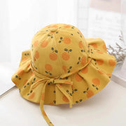 Cute cotton sun bucket hat for kids, view 4 - MRSLM