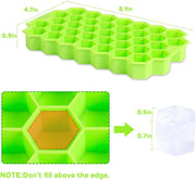 honeycomb silicone ice cube tray, view 9 - MRSLM