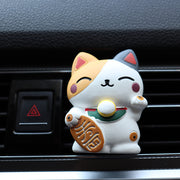 lucky cat car air freshener, view 7 - MRSLM