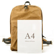 Retro canvas backpack, view 4 - MRSLM