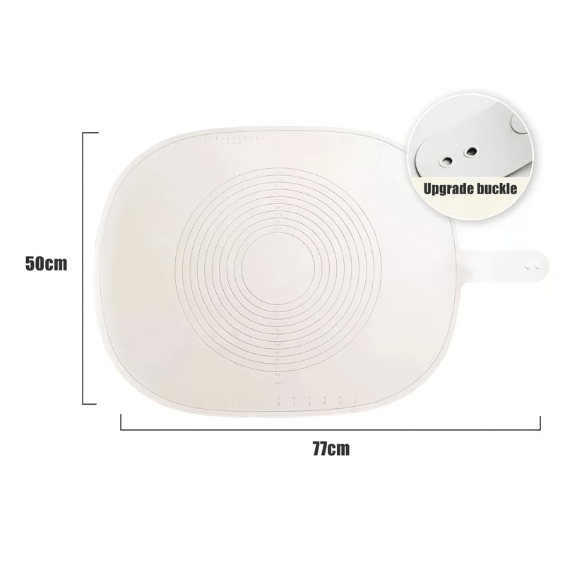 silicone kneading dough mat, view 3 - MRSLM