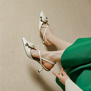 flower high heel sandals, view 5 - MRSLM