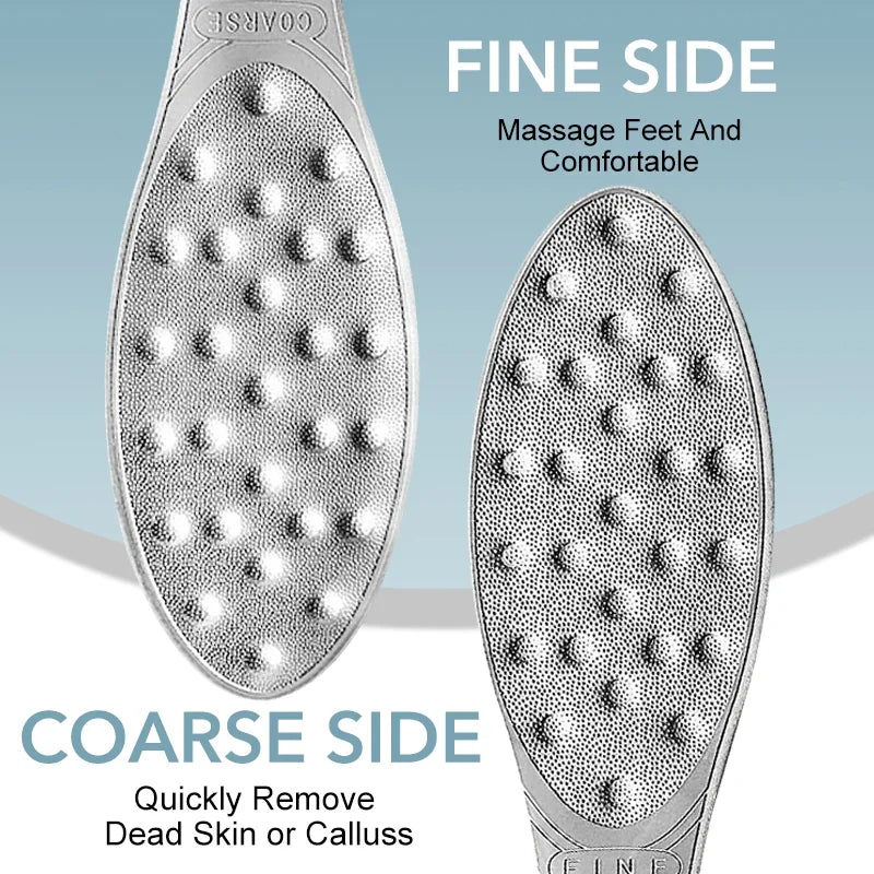 stainless steel double-sided foot file, view 5 - MRSLM
