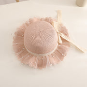 kids straw hat and handbag set, view 10 - MRSLM