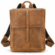 crazy horse leather backpack, view 6 - MRSLM