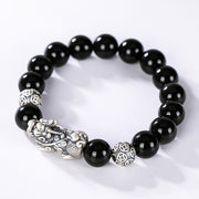 s925 silver pixiu bracelet, view 2 - MRSLM
