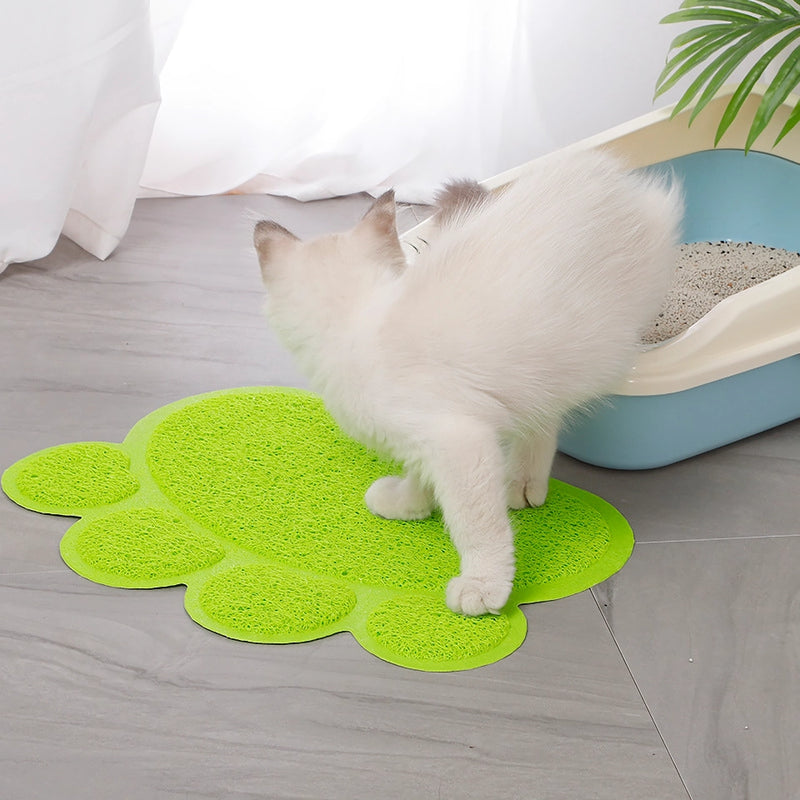anti-slip cat paw pet mat, view 9 - MRSLM