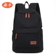 Men's retro canvas backpack, view 2 - MRSLM