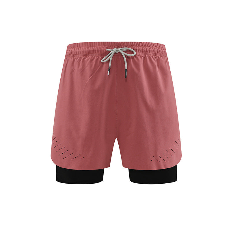 double-layer running shorts, view 5 - MRSLM