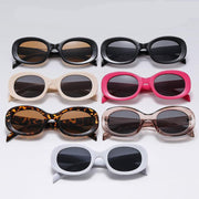 Retro oval sunglasses for women, view 10 - MRSLM
