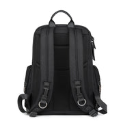 men's business travel computer backpack, view 4 - MRSLM