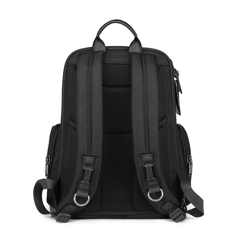 men's business travel computer backpack, view 4 - MRSLM