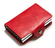 Men's RFID card holder wallet with money clip, view 6 - MRSLM