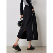 mid-length a-line umbrella skirt, view 5 - MRSLM