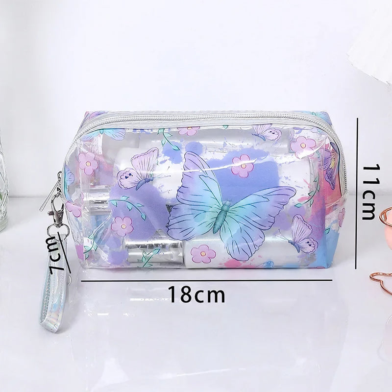travel transparent cosmetic bag, view 6 - MRSLM