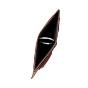 crazy horse leather card holder, view 5 - MRSLM