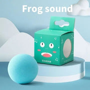 interactive squeak and sound catnip toy ball, view 5 - MRSLM