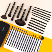 32-piece makeup brush set with case - MRSLM