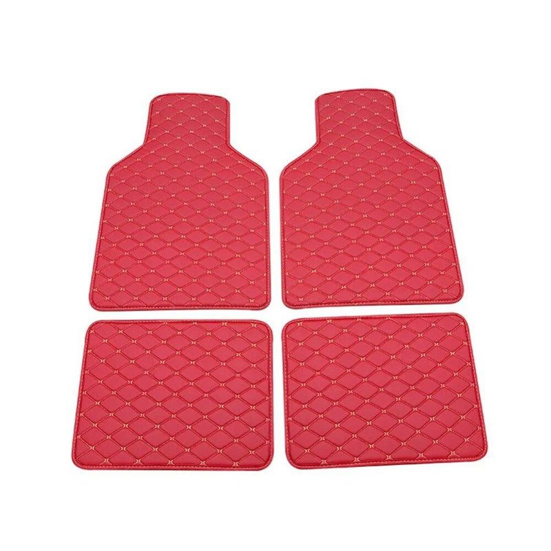 waterproof leather car floor mats, view 7 - MRSLM