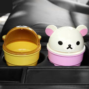 cartoon bear car trash can, view 7 - MRSLM