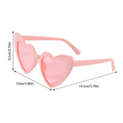 Heart-shaped cat eye sunglasses for women, view 12 - MRSLM