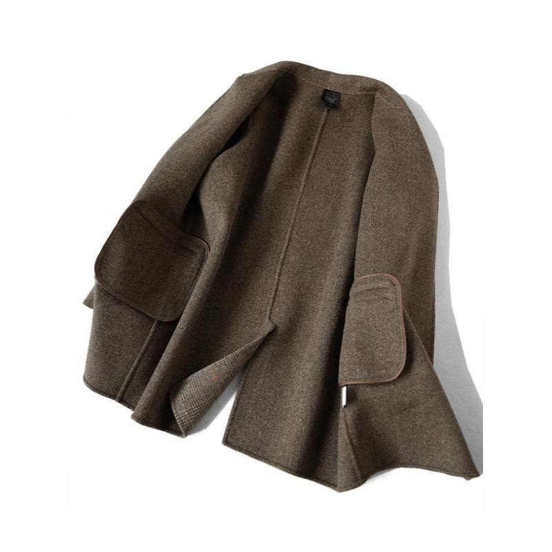 Wool blend winter coat, view 23 - MRSLM
