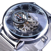 men's hollow mechanical watch, view 7 - MRSLM