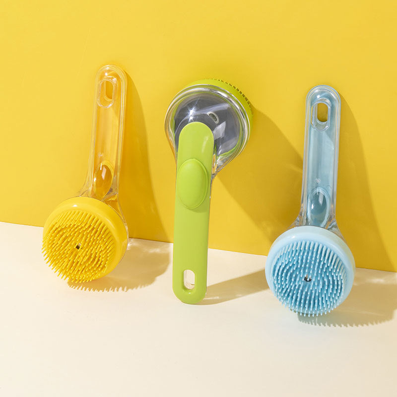 silicone dog bath brush, view 11 - MRSLM