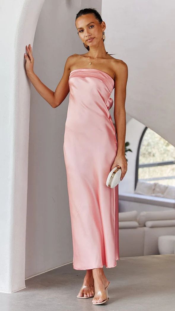 backless printed dress, view 14 - MRSLM