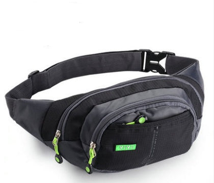 Waterproof Canvas Multi-pocket Phone Chest Bag
