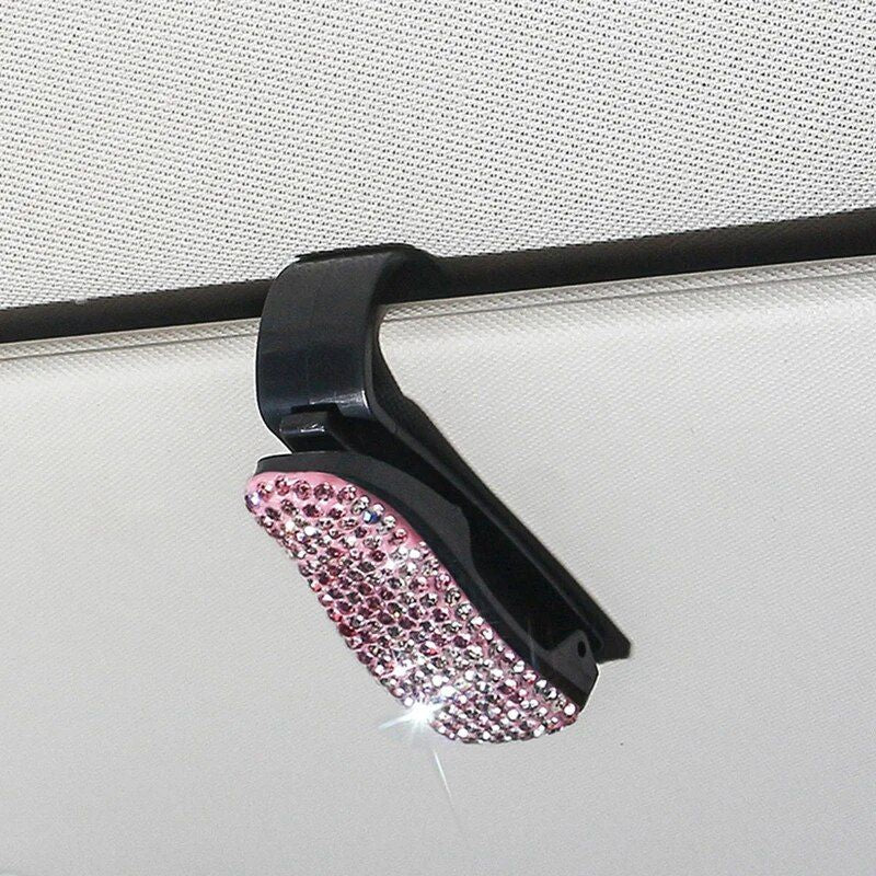 sun visor sunglasses clip holder, view 10 - MRSLM