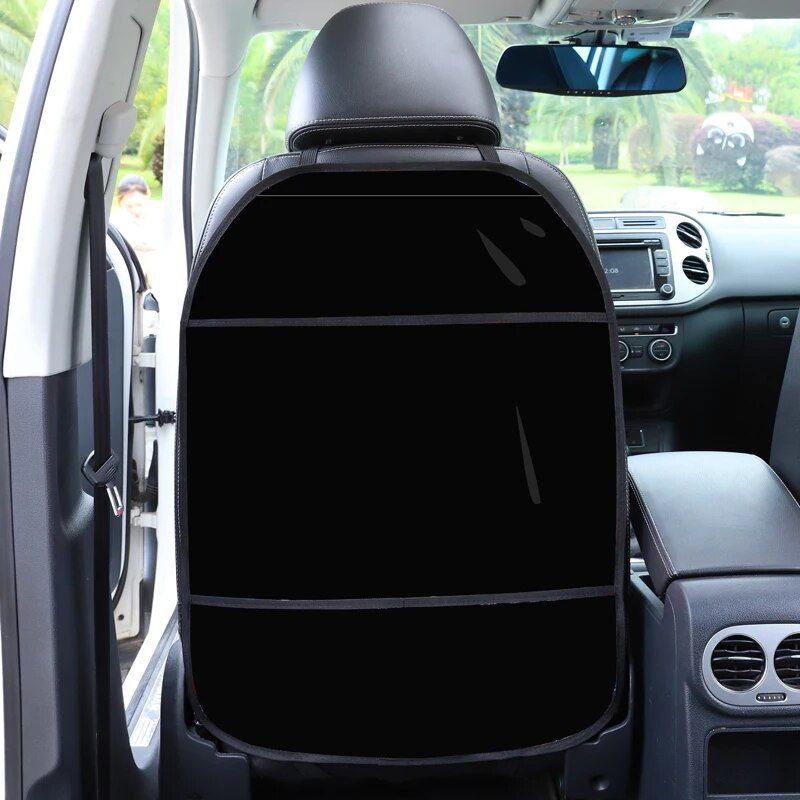kids car seat back cover protector, view 3 - MRSLM